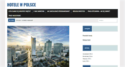 Desktop Screenshot of olimpiahotel.pl